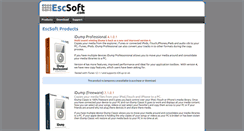 Desktop Screenshot of escsoft.com